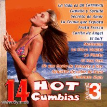 14 Hot Cumbias 3