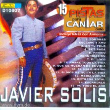 Cantar Como Javier Solis