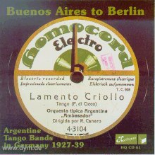 Buenos Aires to Berlin, 1927-193