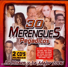 30 Merengues Pegaditos:  Nuevo y