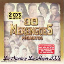 30 Merengues Pegaditos 2007 (2 C