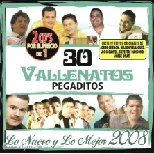 30 Vallenatos Pegaditos 2008 (2