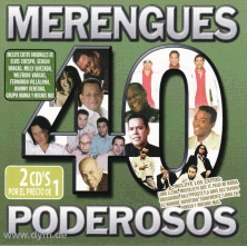 40 Merengues Poderosos (2 CD)